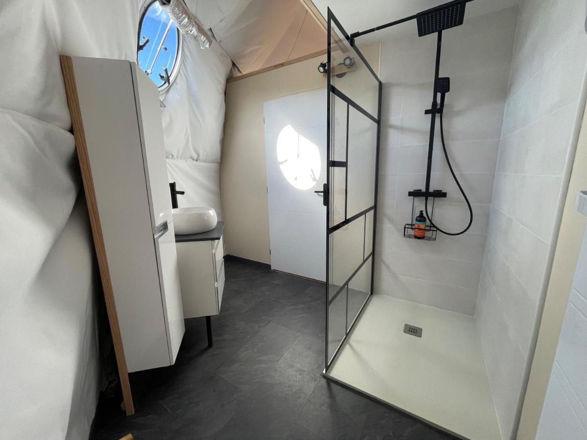Bulle De L'Escale Coconing Avec Jacuzzi Privatif Villa Durban-Corbieres Dış mekan fotoğraf
